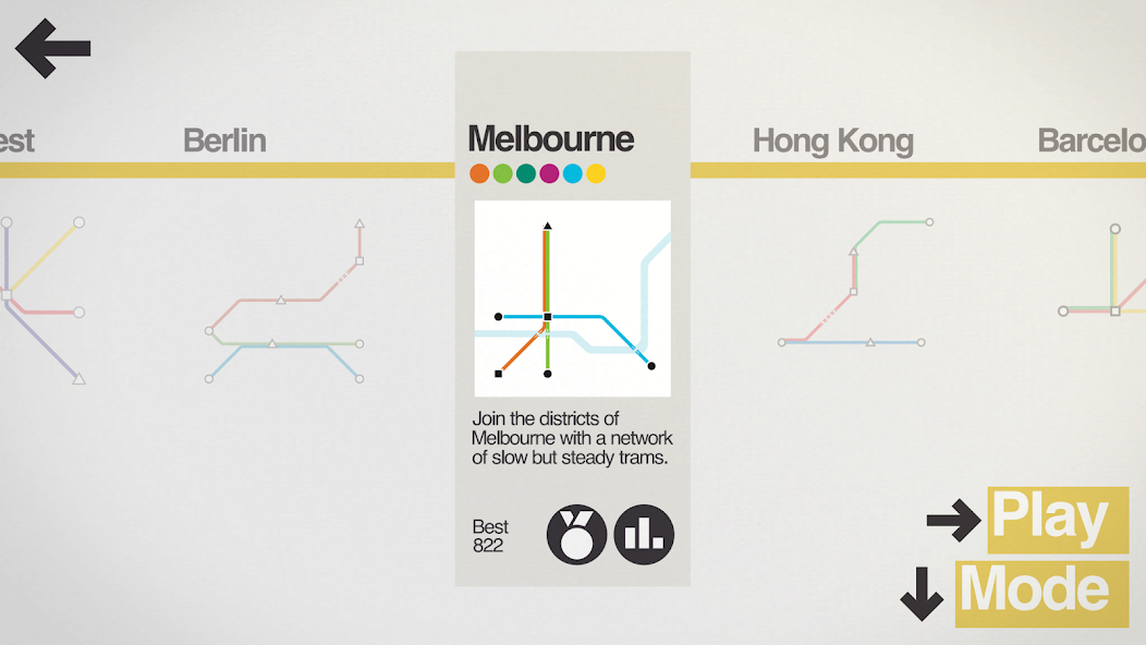 Mini Metro Modes: Choose the Kind of Puzzle Session You Want